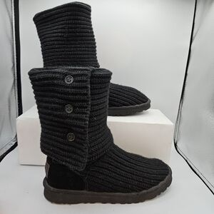Ugg Cardy knit style winter boots size 7